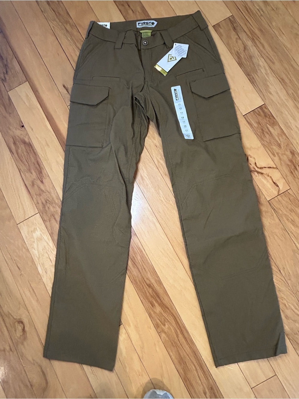 NWT First Tactical Women’s V2 Cargo Tactical Duty Pants Coyote Brown 12 Tall - Picture 6 of 12